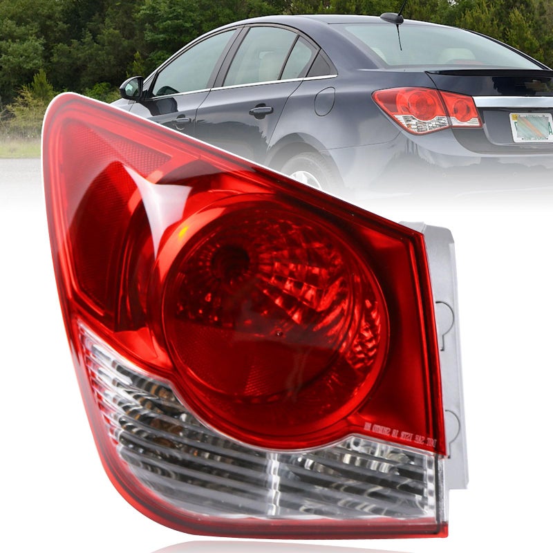 Lochnchn Tail Light Compatible with Chevrolet Cruze 20112015 Cruze Limited 2016 Rear Taillights Lamp Assembly Left Driver Side Brake Light Replace 96828250 GM2804107