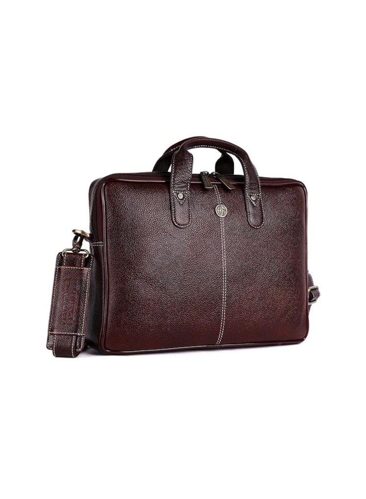 HAMMONDS FLYCATCHER HAMMONDS FLYCATCHER Premium Laptop Bag for Men - Genuine Leather Bag for Men - Office and Regular Uses - 1 Year Warranty - Image 1