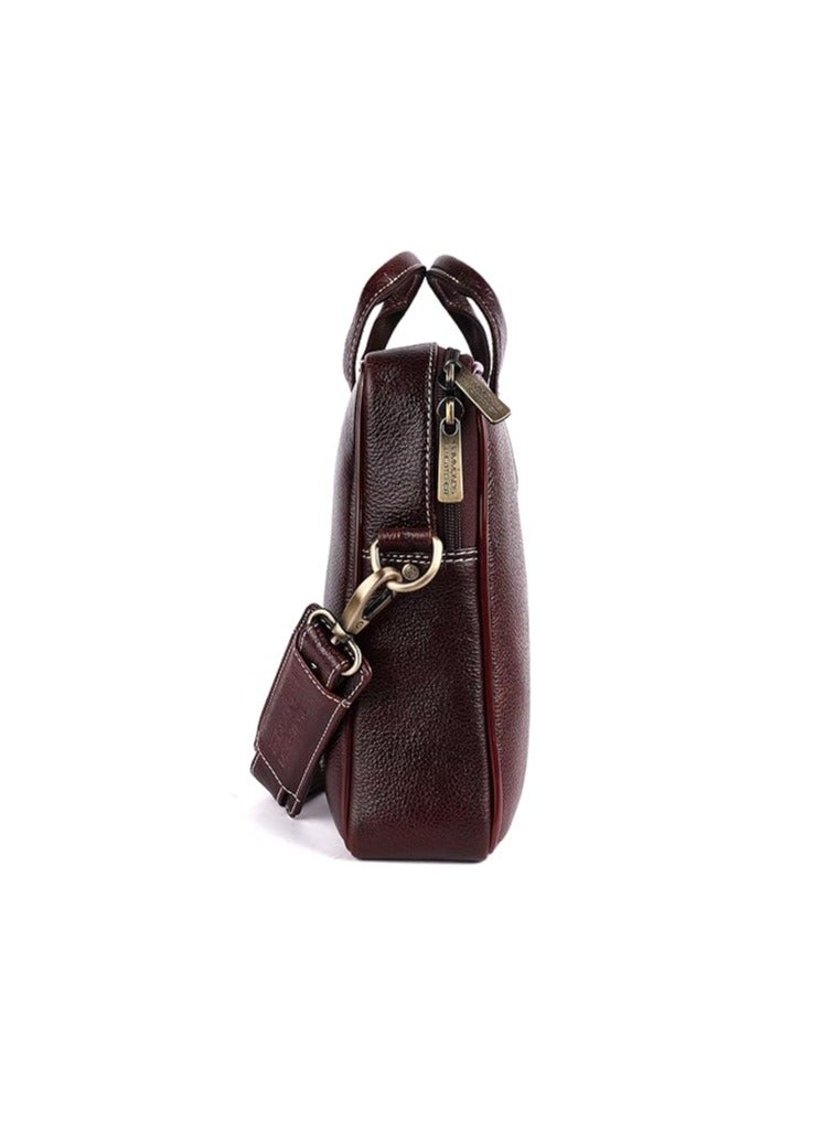 HAMMONDS FLYCATCHER HAMMONDS FLYCATCHER Premium Laptop Bag for Men - Genuine Leather Bag for Men - Office and Regular Uses - 1 Year Warranty - Image 3