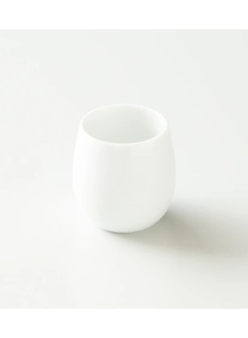 Origami Coffee Cups for French Press, Cold Brew, Latte, Capaccino I Barrel Flavor Cup I Made of Porcelain I 200 ml Capacity I White Color - Image 3