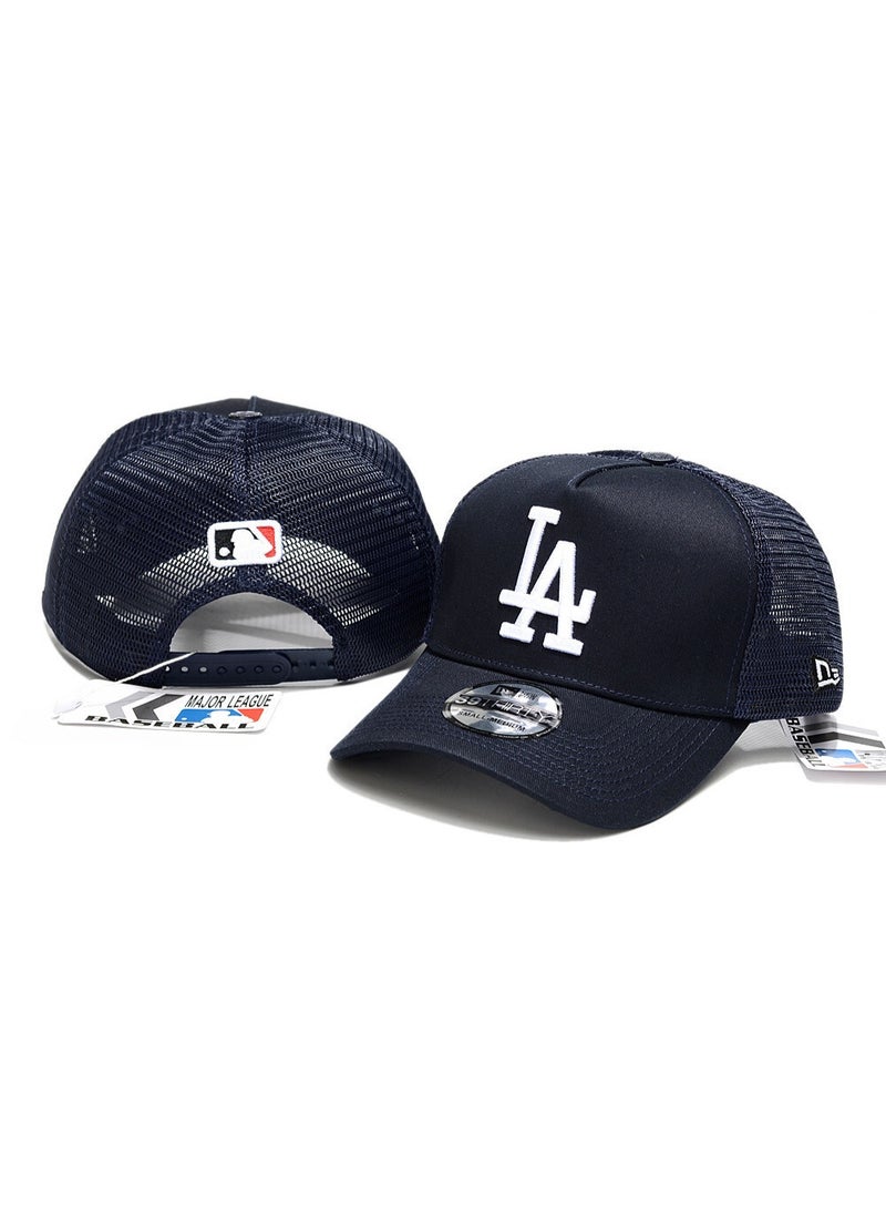 New Era LA Dodgers Navy Blue Trucker Cap