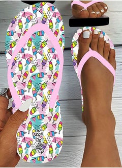 Women's Medical Slipper With Multi-colored Print