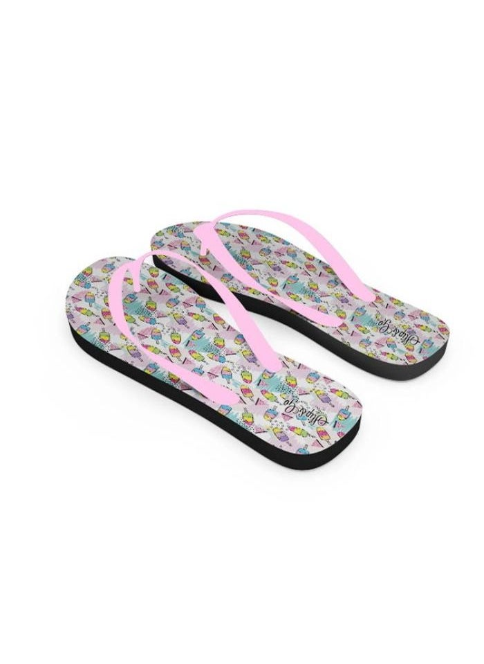 Slip&Go - Women's Medical Slipper With Multi-colored Print - Image 1