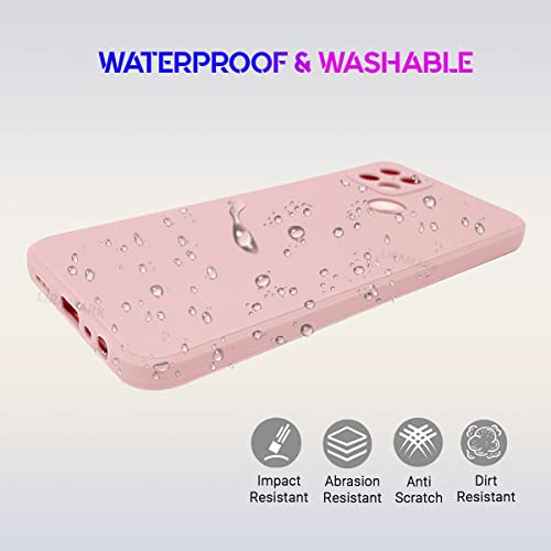 LIRAMARK Silicone Soft Back Cover Case for Oppo A15 / A15s (Silicone Pink) - Image 5
