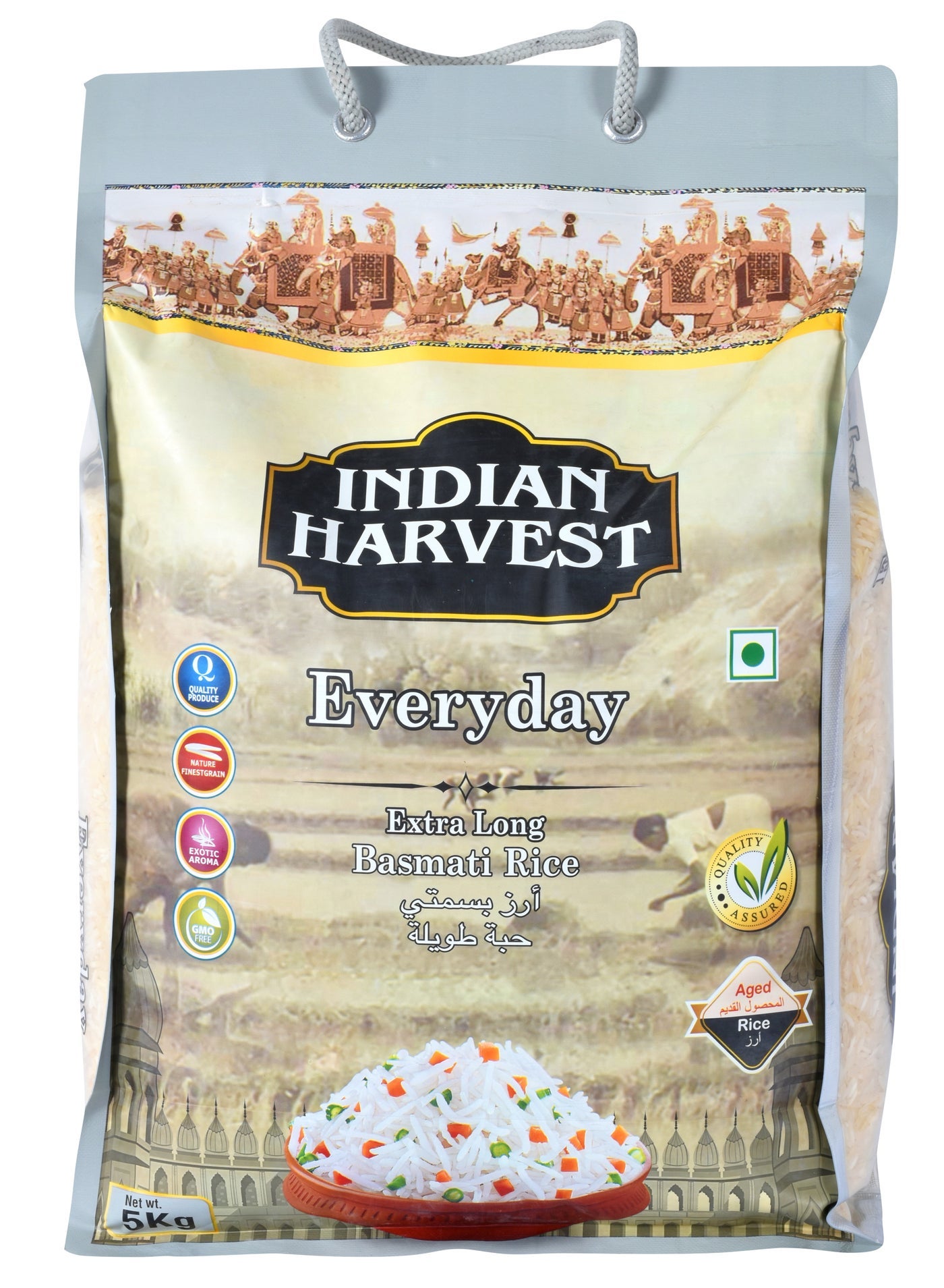 Indian Harvest Everyday Basmati Rice, 5Kgs
