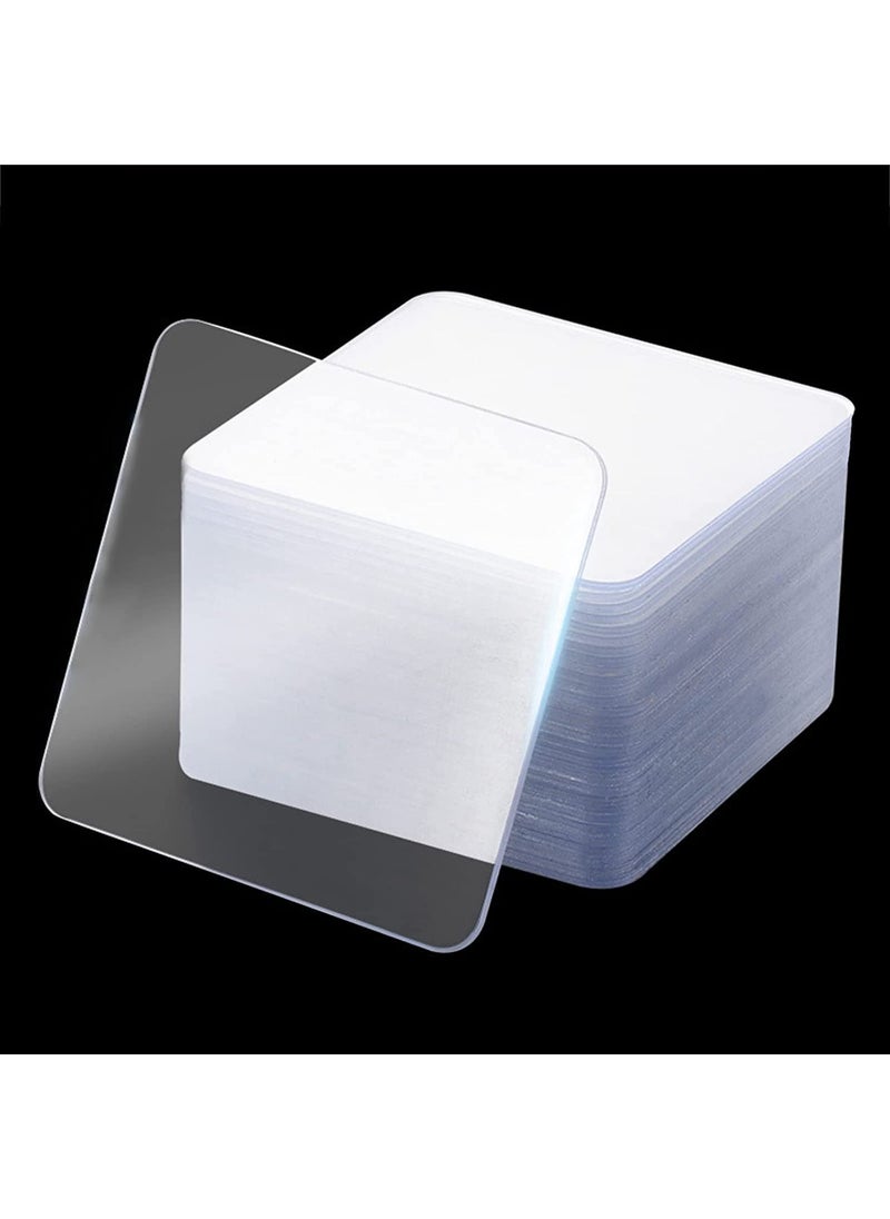Generic IMOX Self Adhesive Double Sided Stickers, Double Sided Sticky Pads, Two Side Sticky Pads, Double Sided Tape for for Wall, Kitchen, Office, Wall, Car (6cm x 6cm) - Pack of (30)  - Image 1