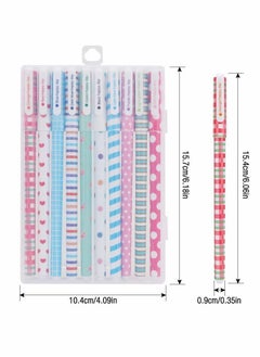 Y&D Gel Pens, 10 Pack Color Cute Ink Cartoon Stationery Ballpoint for Writing Drawing Gifts, Multi Colored Pens 0.38 mm Fine Point Women Girls Kids Children Students Gifts  - Image 3