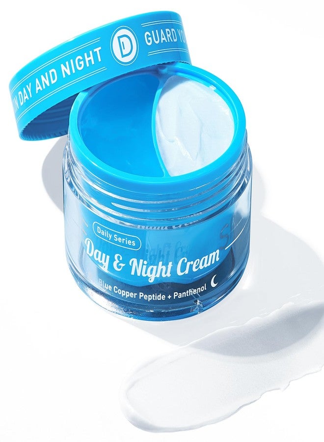 SPODARE Day & Night Cream set, Oil-Control Nourishing Face Cream with Blue copper Peptide + Firming Renewal Night Cream with Panthenol, Universal 2-in-1 Formula for All, 3.4 Oz - Image 1