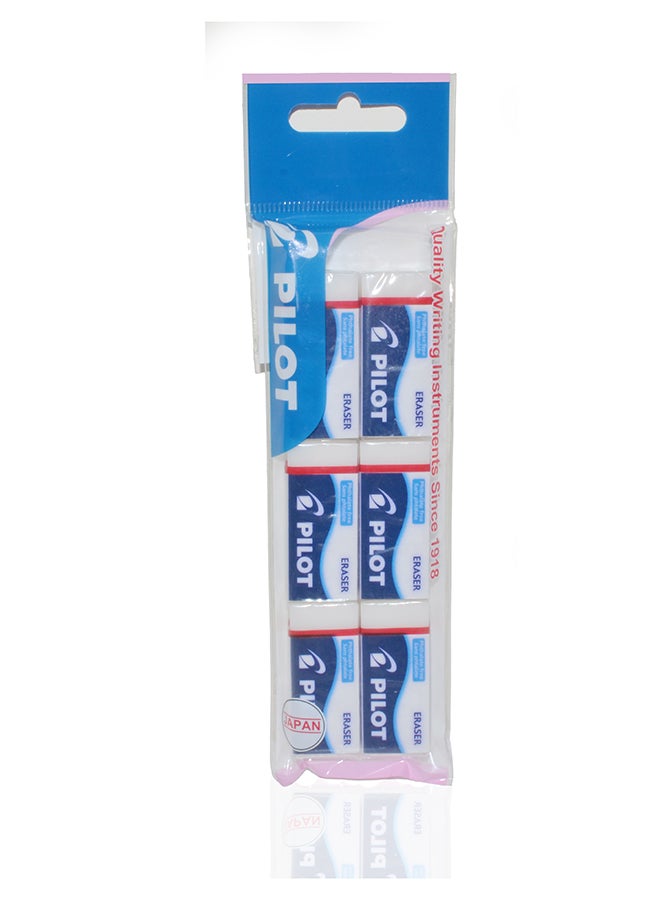 PILOT PLASTIC ERASER EE 101 6PCS EE-101-6P - Image 2