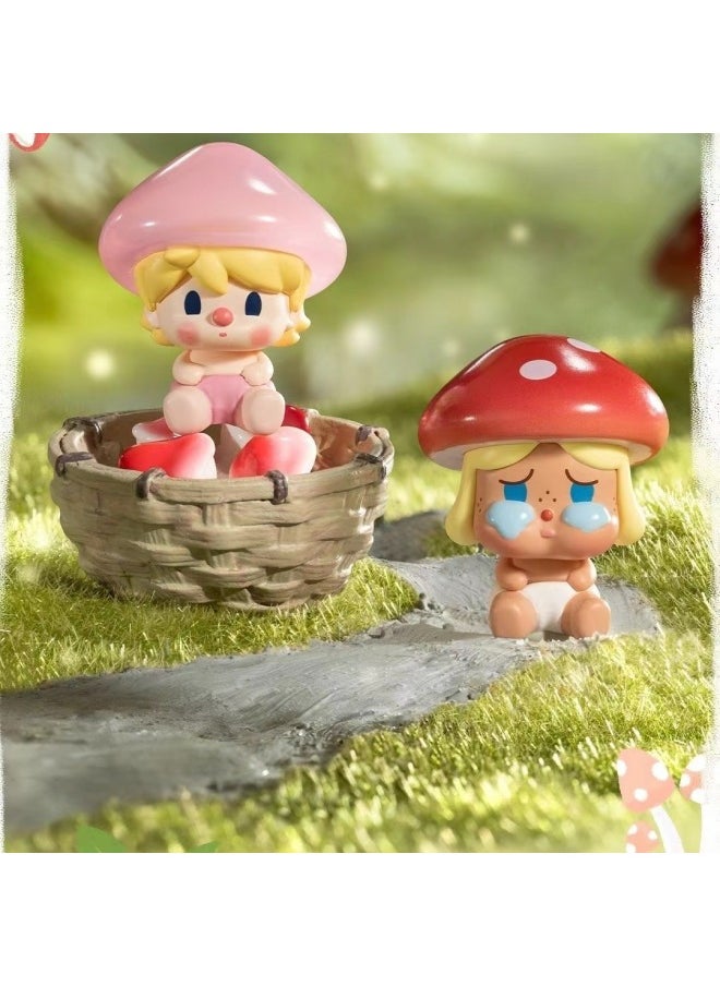 Genuine Bubble Mart POP Mushroom Elf Series Doll Moe Bubble Matt Moe Blind Box Doll-Color:CHAKA  - Image 3