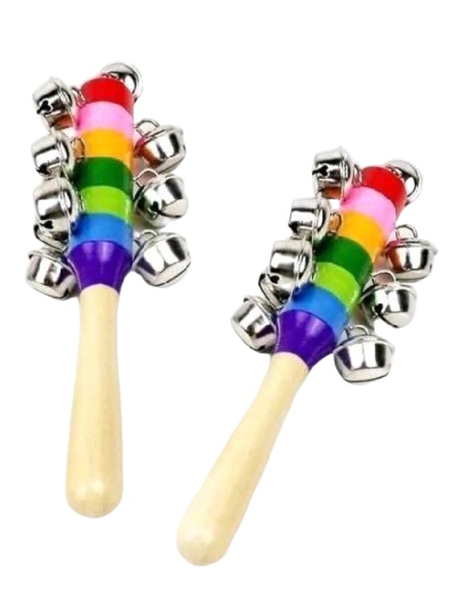 NIBEMINENT 2-Piece Musical Rattle Toy Set 