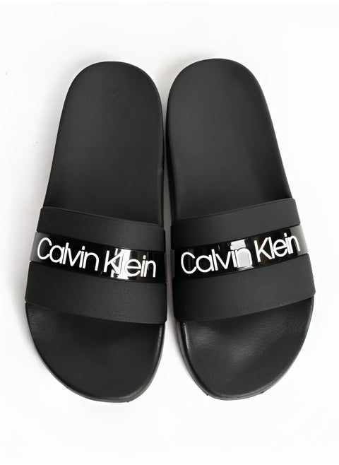 Calvin Klein Men's Bold Logo Slides 41 EU - Standard Size