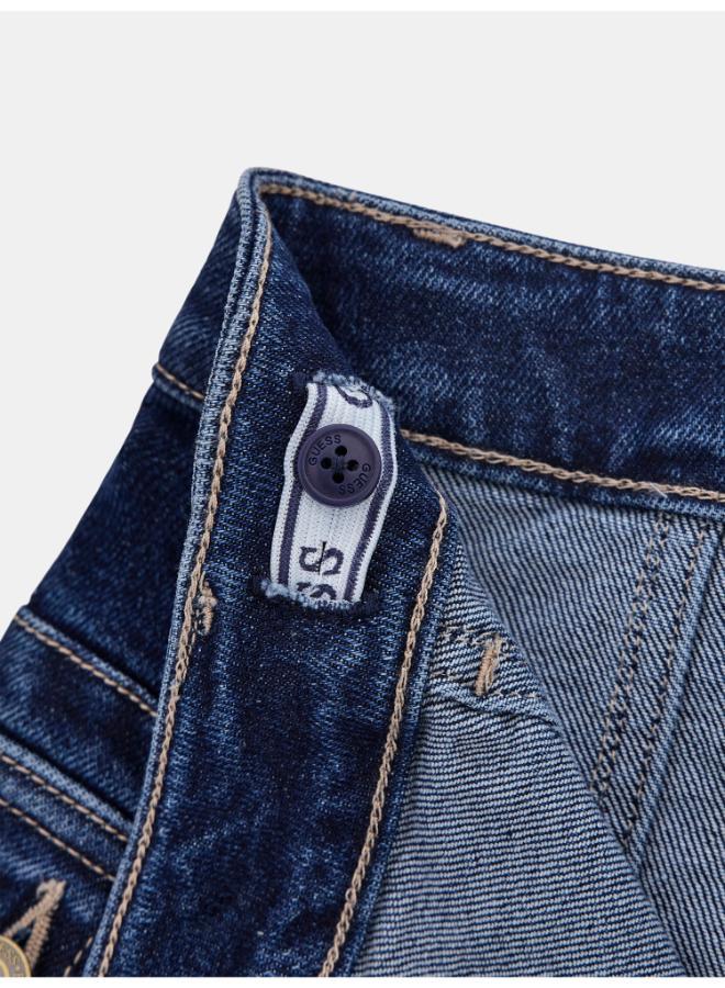 جس Kids Stretch Denim Skirt  - Image 3