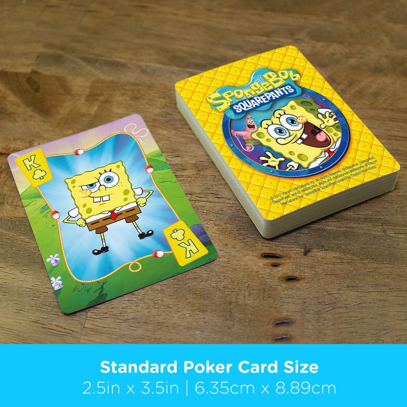 AQUARIUS SpongeBob Playing Cards - SpongeBob SquarePants Themed Deck of Cards for Your Favorite Card Games - Officially Licensed SpongeBob Merchandise & Collectibles - Image 5