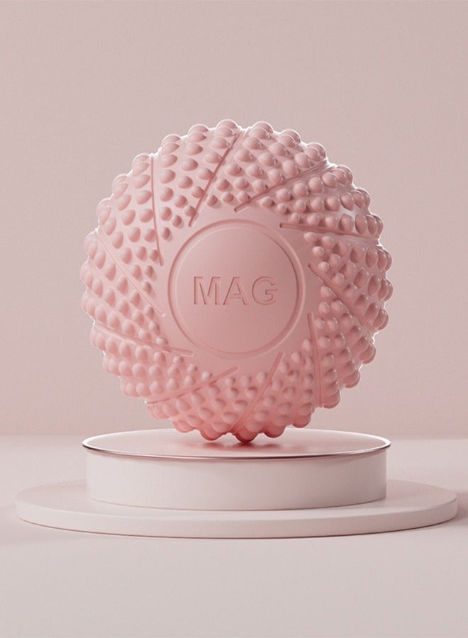 MAG Massage Balls, Stress Reflexology, Massage Ball Muscle Soreness Massager Ball Exercise, Yoga, Fitness And Therapy, Deep Tissue Myofascial Release Trigger Point Recovery Pink - Image 1