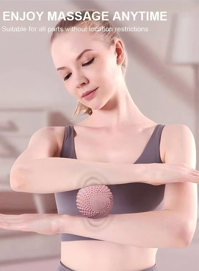 MAG Massage Balls, Stress Reflexology, Massage Ball Muscle Soreness Massager Ball Exercise, Yoga, Fitness And Therapy, Deep Tissue Myofascial Release Trigger Point Recovery Pink - Image 4