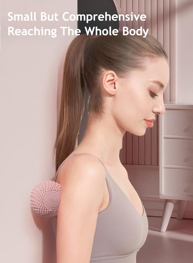 MAG Massage Balls, Stress Reflexology, Massage Ball Muscle Soreness Massager Ball Exercise, Yoga, Fitness And Therapy, Deep Tissue Myofascial Release Trigger Point Recovery Pink - Image 5