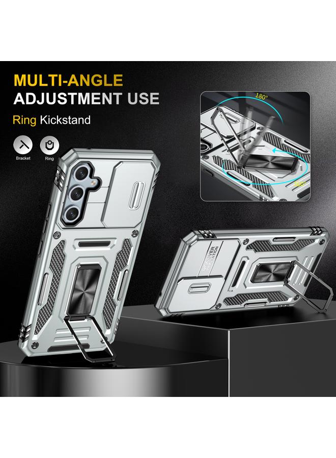 اس-توب جراب لهاتف Samsung Galaxy A54 Armor PC + TPU Camera Shield - Image 4