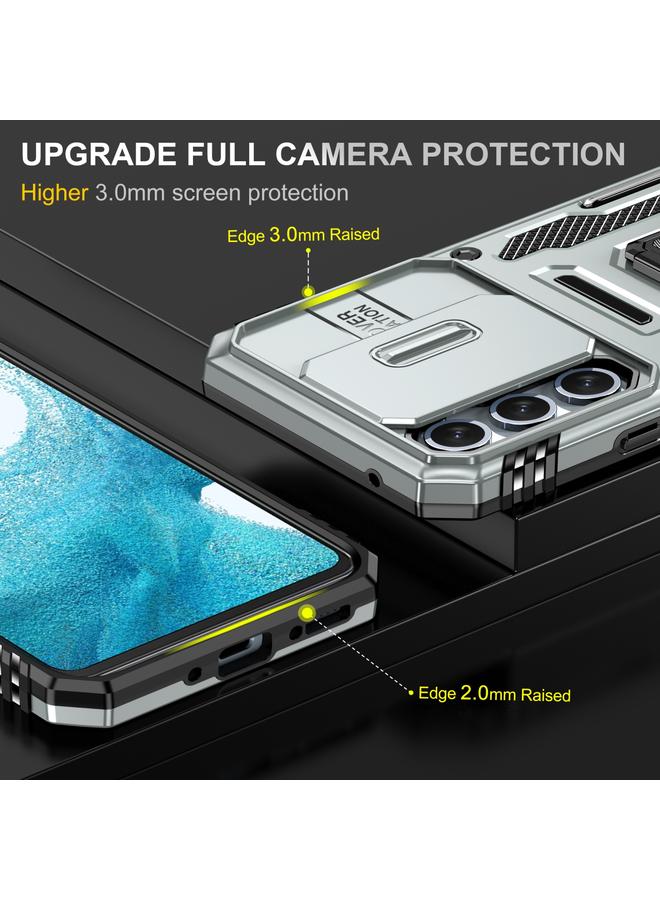 اس-توب جراب لهاتف Samsung Galaxy A54 Armor PC + TPU Camera Shield - Image 3