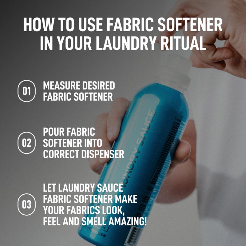 Laundry Sauce - Laundry Fabric Softener (Indonesian Patchouli) Luxury Fragrance, Softens & Preserves Fabric, Reduces Wrinkles, 19 Fl Oz - Image 4