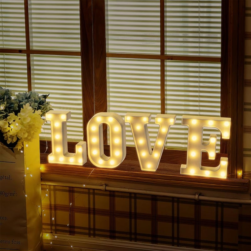 QWZify Marquee Light Up Letters R  Happy Birthday Light Up Sign  Led Decor  Merry Christmas Light Up Sign  Bar Light Up Sign  Will You Marry Me Sign  Night Light for Girls  Teen Girls Gift Ideas - Image 4