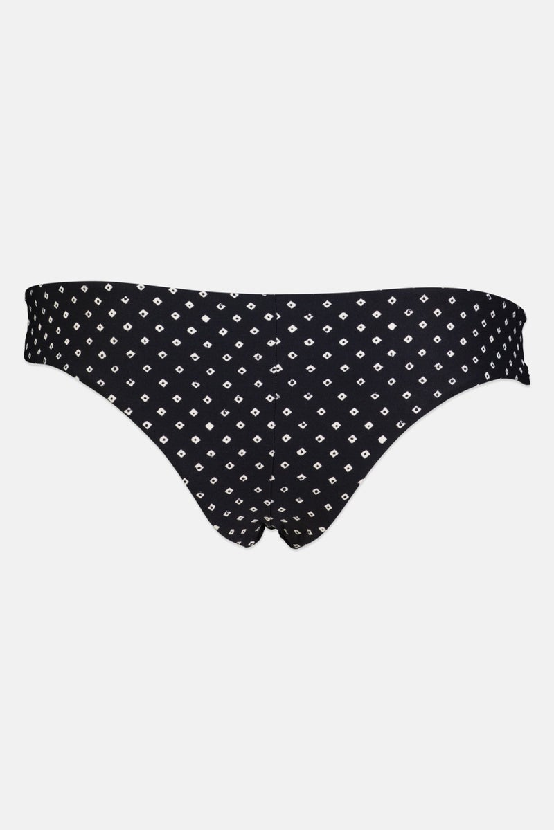 Billabong Women Allover Print Reversible Pull On Bikini Bottom, Multicolor - Image 2