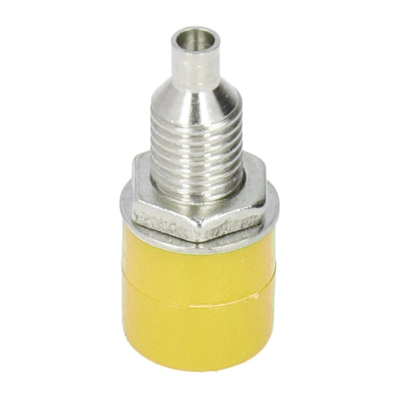 Yellow Banana Plugs M6 4mm 100 Pcs Electrical Connectors - Image 3
