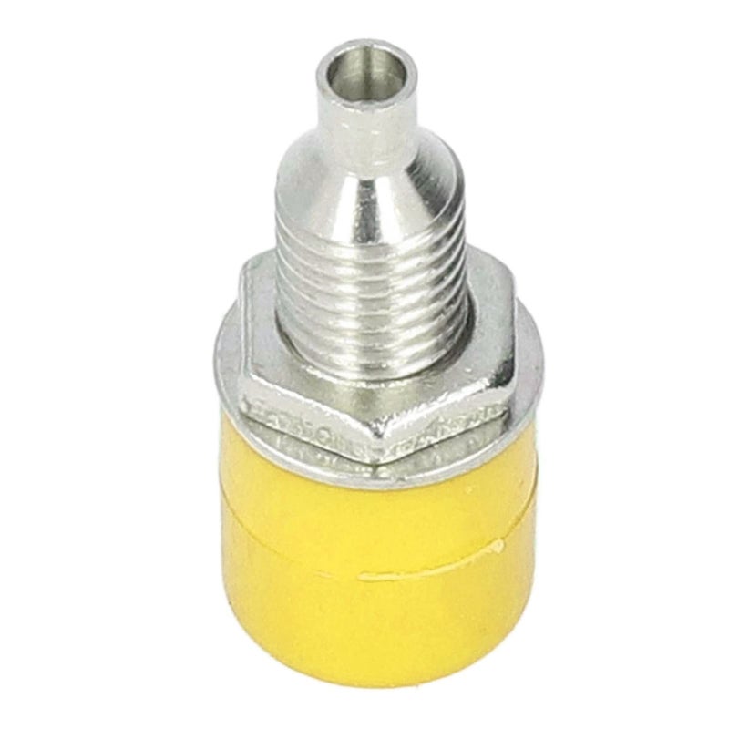Yellow Banana Plugs M6 4mm 100 Pcs Electrical Connectors - Image 2