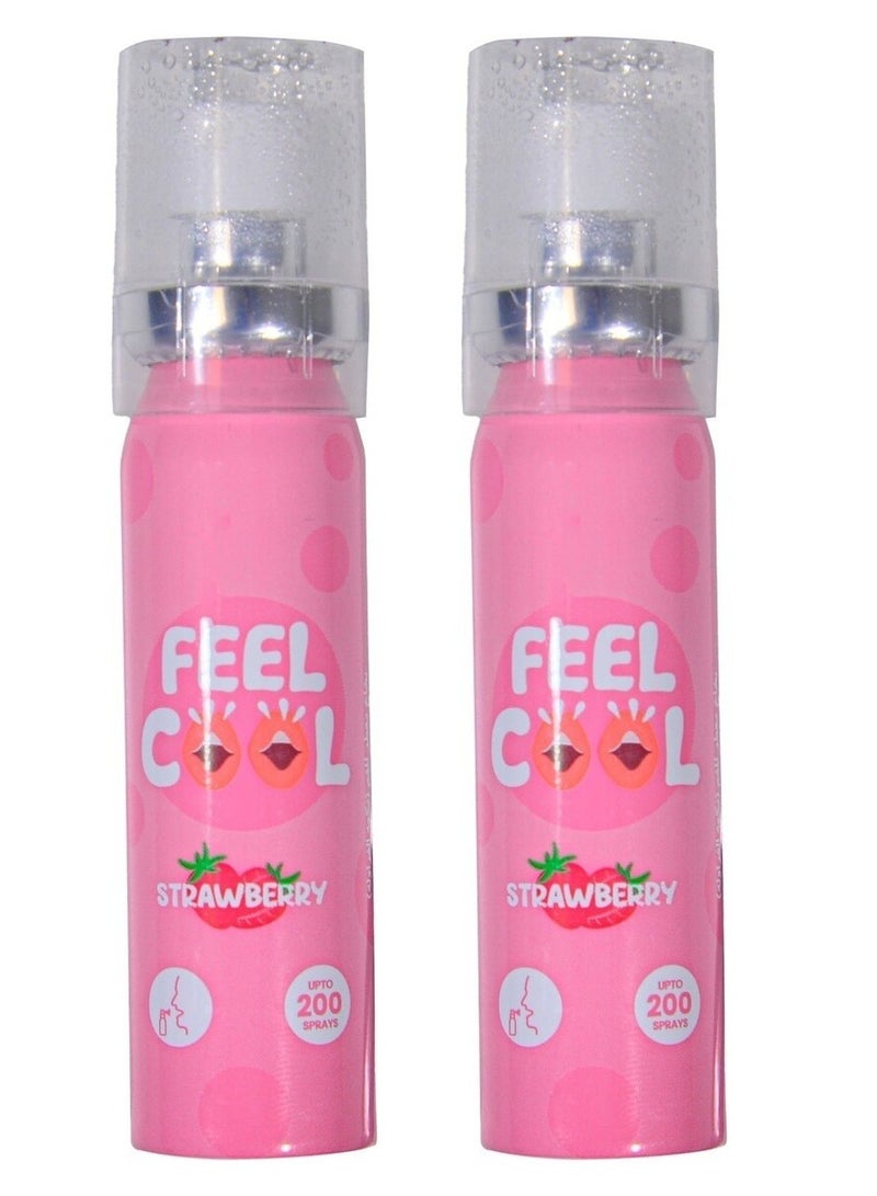 فيل كول قطعتين من معطر الفم بالفراولة 20X2 مل - Image 1