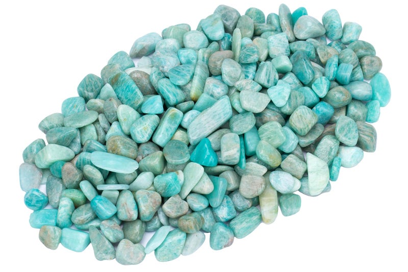 ZenQ 1 lb AgateDyed Tumbled Stone Chips Crushed Natural Crystal Quartz Pieces