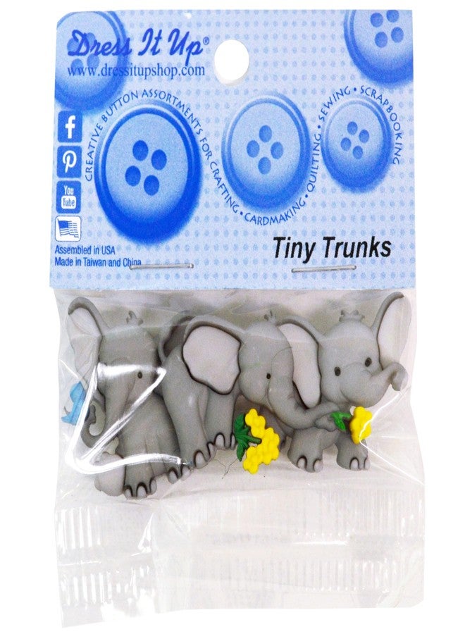 Dress It Up Jesse James Buttons JJB8976 Tiny Trunks