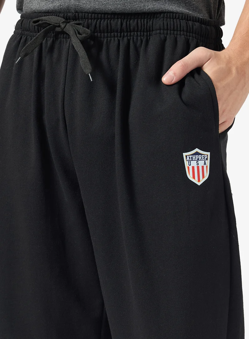 Seventy Five Basics Patch Detail Oversized Joggers