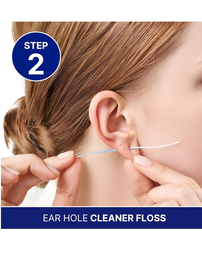 BodyJ4You BodyJ4You Piercing Aftercare Spray Keloid Bump Removal Piercing Hole Cleaner - Earring Hole Cleaner Piercing Floss Ear Hole Cleaner - Natural Saline Wound Wash - Pierced Ears Nose Cleaning Kit  - Image 3