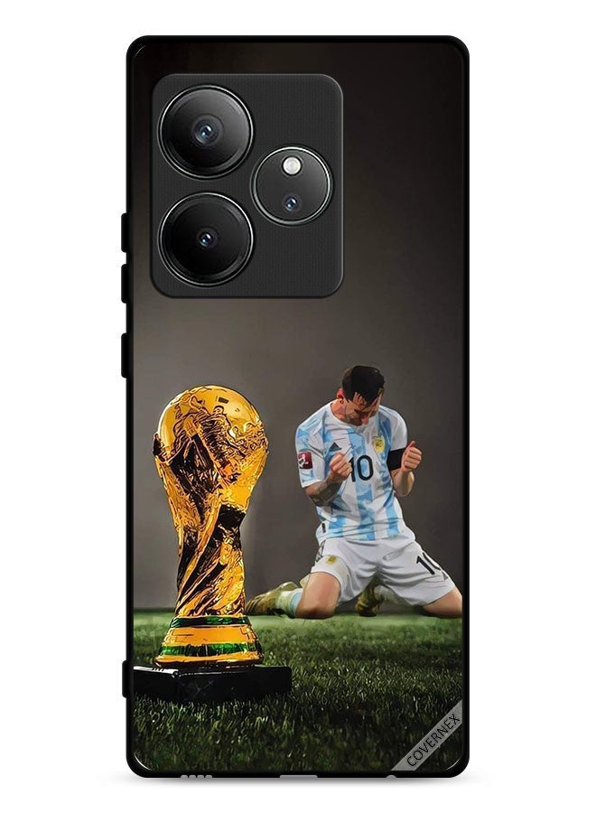 Covernex Realme GT Neo6 SE 5G Protective Case Cover Leo Messi & FIFA Trophy - Image 1