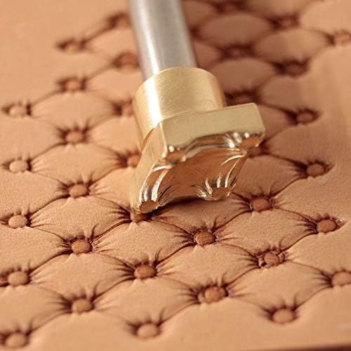 DandS ltd Sofa Leather Stamp Tool, Professional Steel Craft Tool for Leatherworking, Embossing, Carving & Stamping Leather Projects, Belts, Wallets & DIY Projects, Compatible with Mallet #362B - Image 2