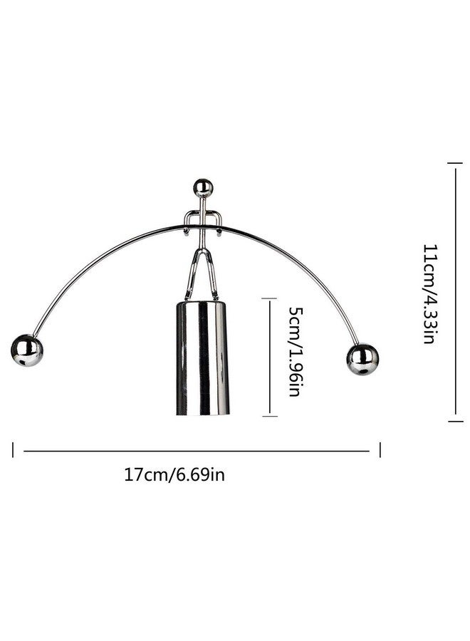 صني تيك لعبة التوازن الفولاذية الصغيرة لعبة رفع الأثقال الفنية الحركية لعبة التوازن موازنة الضغط العلوم علم النفس ديكور المنزل مكتب ديكور مكتب لعبة Wj064 - Image 2