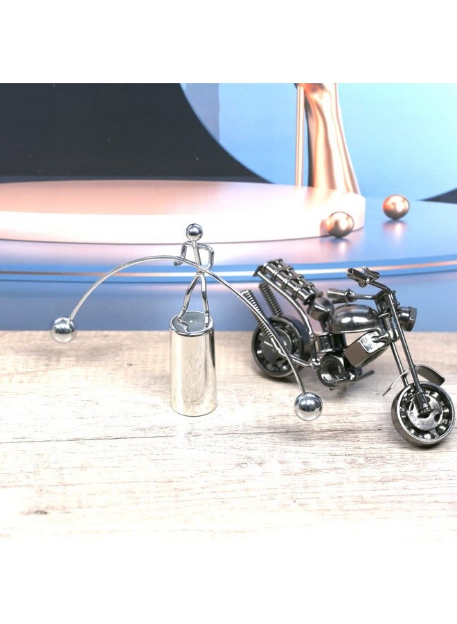 صني تيك لعبة التوازن الفولاذية الصغيرة لعبة رفع الأثقال الفنية الحركية لعبة التوازن موازنة الضغط العلوم علم النفس ديكور المنزل مكتب ديكور مكتب لعبة Wj064 - Image 5