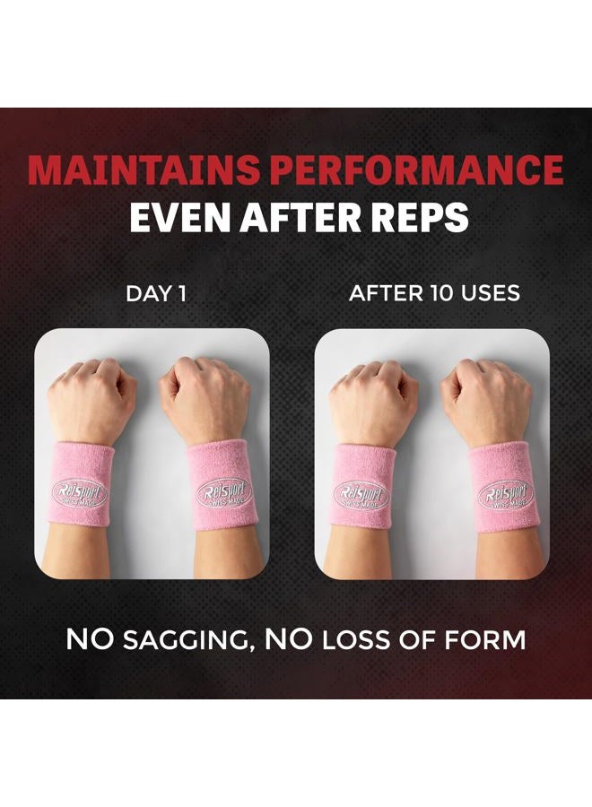 Reisport Gibson Athletic Reisport Wristbands - Color Pink, Gymnastics, one size fits all (GR-35999/P) - Image 4