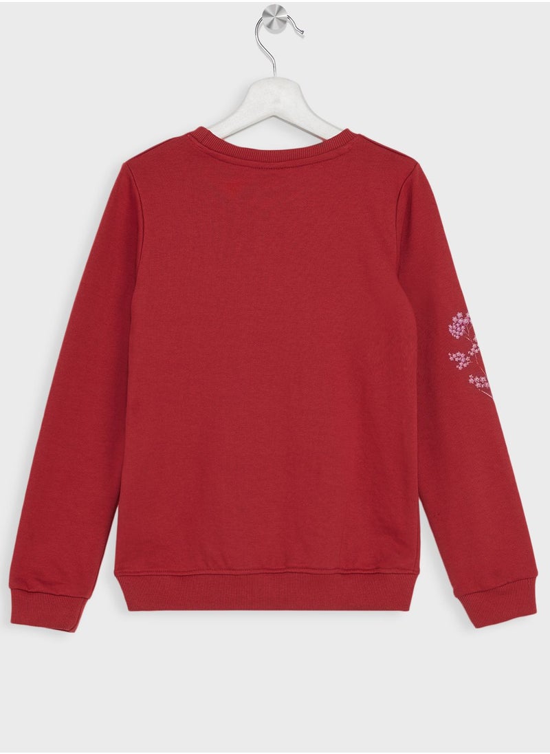 Pinata - Girls Text Printed Sweatshirt - Image 1