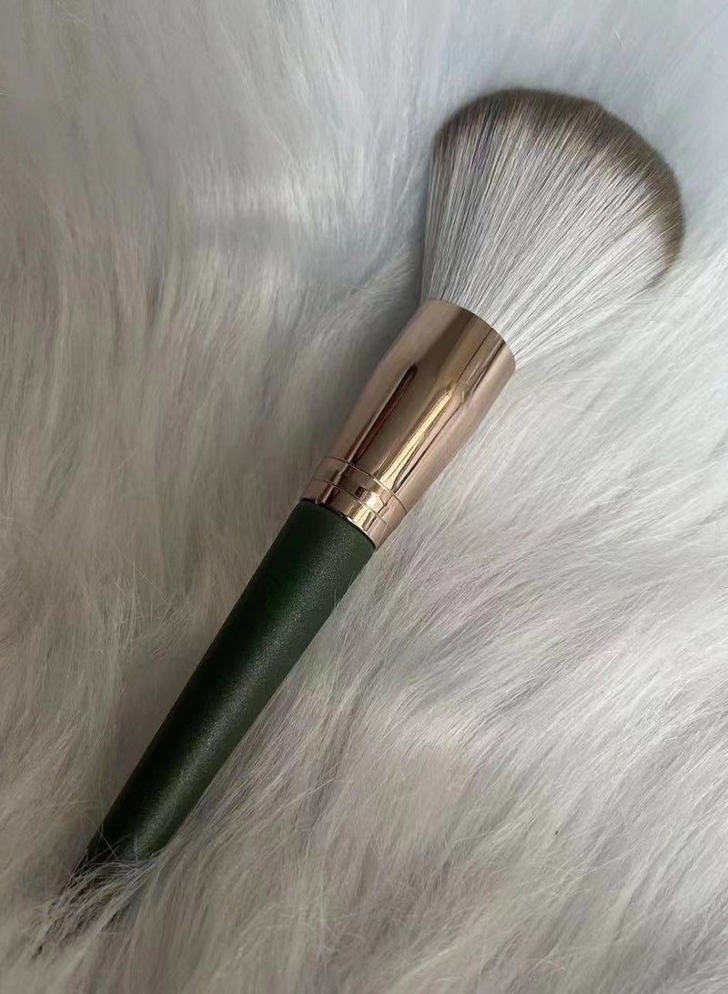 Professional 14pcs Makeup Brushes Hybrid Blush Concealer Eyeshadow Premium Synthetic Kabuki Foundation Blending Brush Includes Travel Cosmetic Bag - Image 4