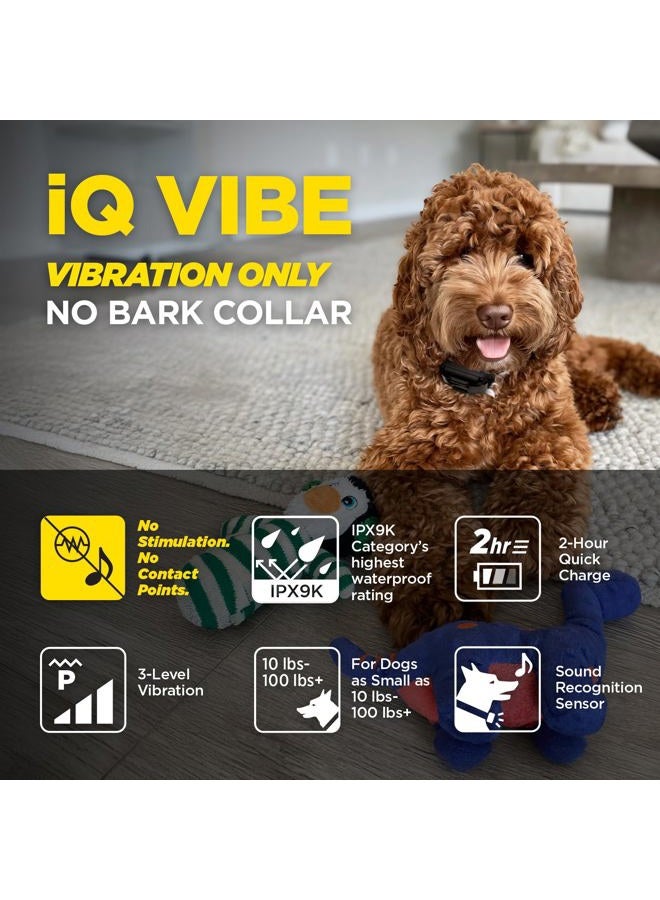 Dogtra iQ Vibe Vibration Only No Bark Collar Rechargeable Waterproof Compact - Image 2