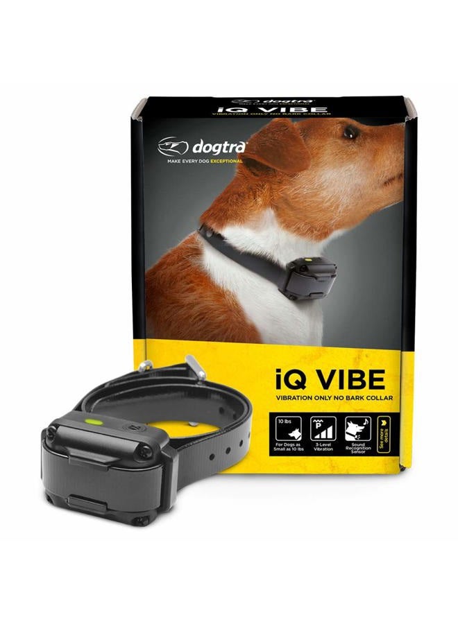 Dogtra iQ Vibe Vibration Only No Bark Collar Rechargeable Waterproof Compact - Image 1