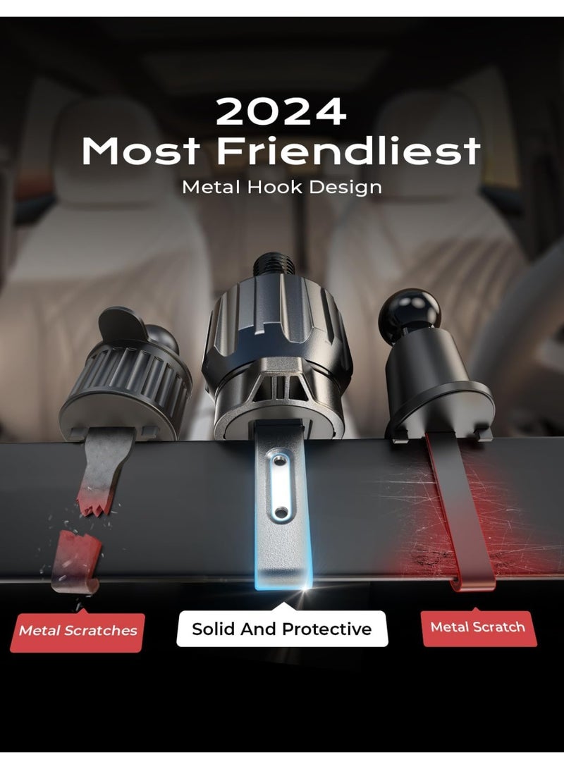 Ainope Phone Mount for Car 3-1 Gravity Car Phone Holder Mount for Car Dashboard Windshield Air Vent Cell Phone Holder Car for iPhone 15 Pro Max 14 13 12 & All Phones - Image 2