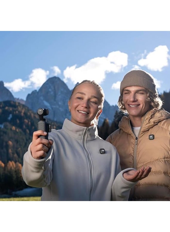 Dji World DJI Osmo Pocket 4 Creator Combo, Pocket Gimbal Vlog Camera, 1″ CMOS & 4K/240fps, 3-Axis, 2× Lossless Zoom, 107GB Built-in Storage, Mic 3 Transmitter, Osmo Mini Tripod, UAE Version, Official Warranty - Image 2