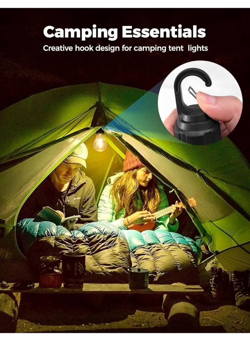 Multi-Mode LED Camping Lantern – Portable Waterproof Flashlight for Tent, Hiking, Outdoor Activities, Backyard and Emergency Use – USB Rechargeable, Energy Saving, Battery Operated-with 3 lighting modes - Image 5