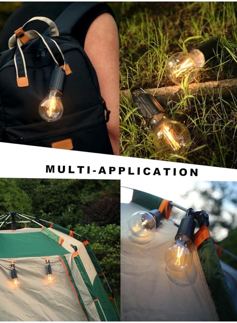 Multi-Mode LED Camping Lantern – Portable Waterproof Flashlight for Tent, Hiking, Outdoor Activities, Backyard and Emergency Use – USB Rechargeable, Energy Saving, Battery Operated-with 3 lighting modes - Image 3