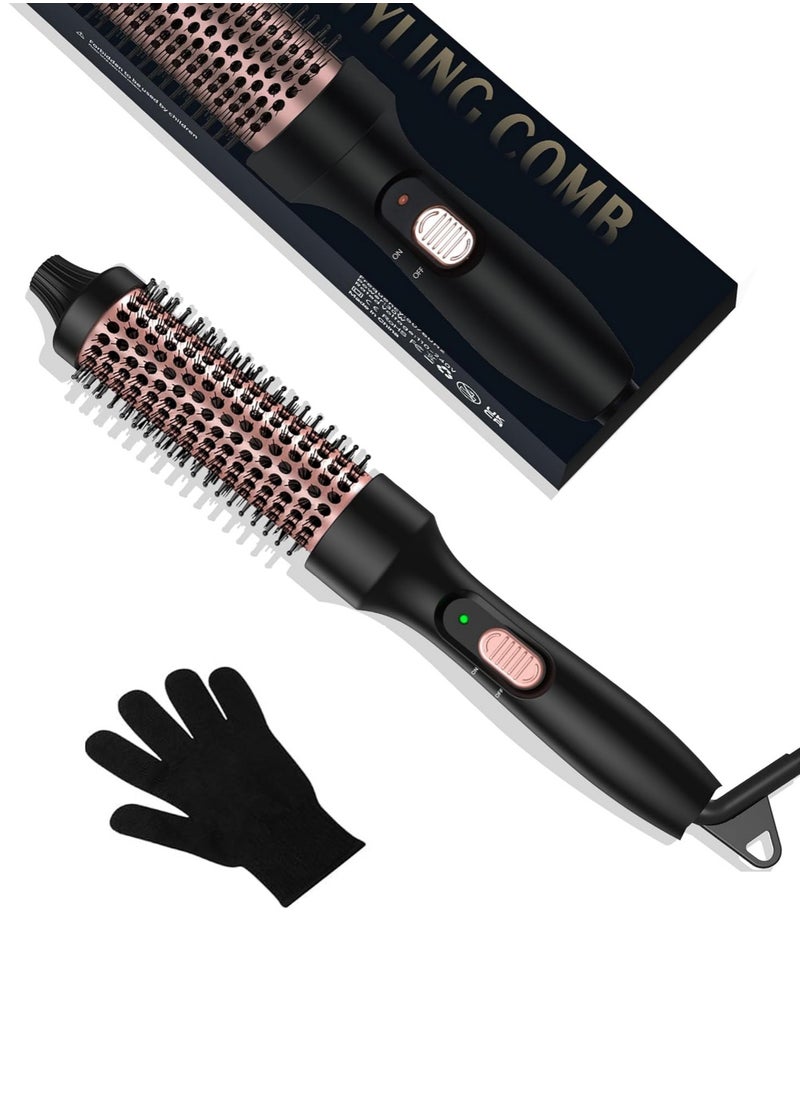 DOSCHER - Thermal Brush, 32Mm Heated Curling Brush For Perfect Straight Hair And Voluminous Curls - Image 1