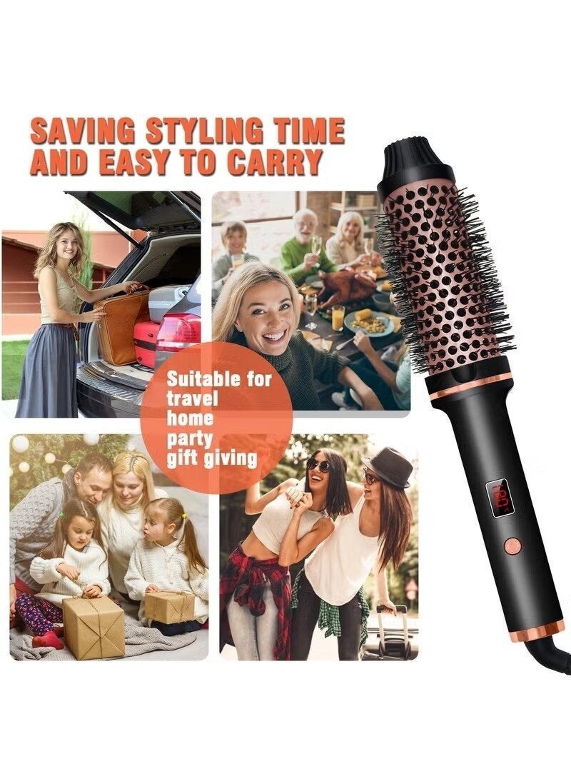 DOSCHER Thermal Brush, 32Mm Heated Curling Brush For Perfect Straight Hair And Voluminous Curls - Image 4