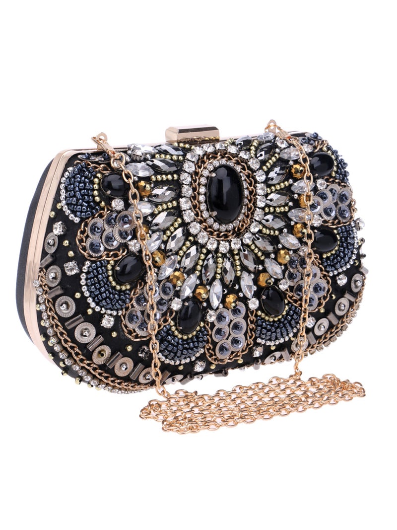 Yingmi -Selling Embroidered Bags, Ladies' Party Clutch Bags, Celebrity Dress Handbags, Evening Bags, Light Luxury - Image 5