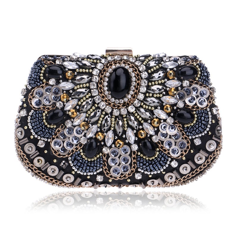 Yingmi -Selling Embroidered Bags, Ladies' Party Clutch Bags, Celebrity Dress Handbags, Evening Bags, Light Luxury - Image 1